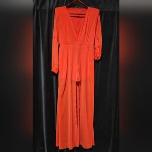 Xtaren Vibrant Orange Dress